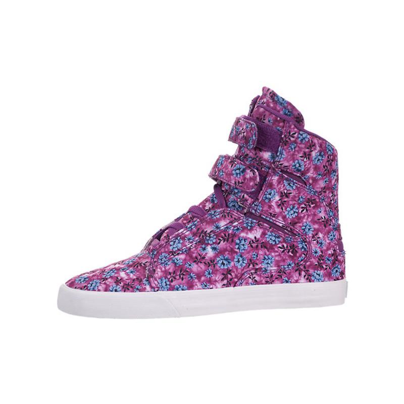 Zapatillas Altas Supra Argentina Mujer - SOCIETY II Moradas (QCAHU-8201)